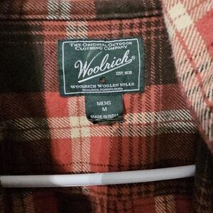 Woolrich Red Plaid Shirt